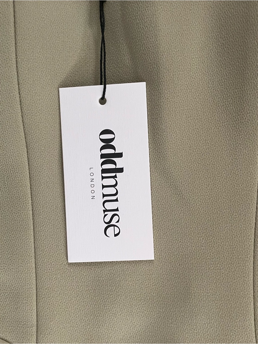 Odd Muse Sage Square-Neck Midi Dress - Picture 4 of 7